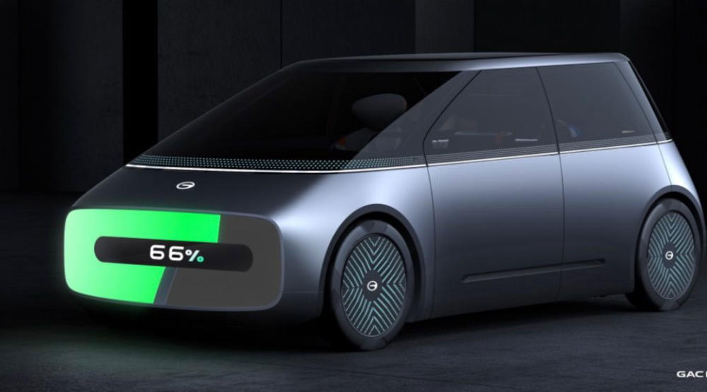 , GAC Moca: Ηλεκτρικό αυτοκίνητο πόλης με εξωτερικές οθόνες [Concept]