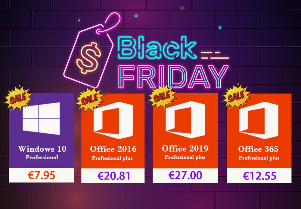 , Black Friday σε δημοφιλές λογισμικό Windows και Office Pro