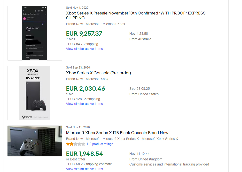 PlayStation 5, PlayStation 5 και Xbox Series X: Πωλούνται σε εξωφρενικές τιμές στο eBay