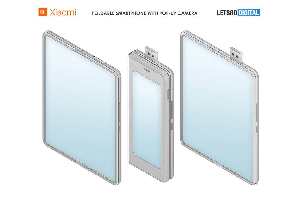 Xiaomi, Πατέντα της Xiaomi για foldable αλά Galaxy Fold με pop-up selfie