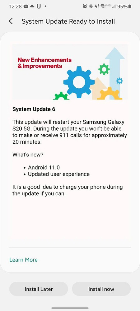 Galaxy S20, Samsung Galaxy S20 series: Ξεκίνησε η αναβάθμιση σε Android 11 από την Αμερική