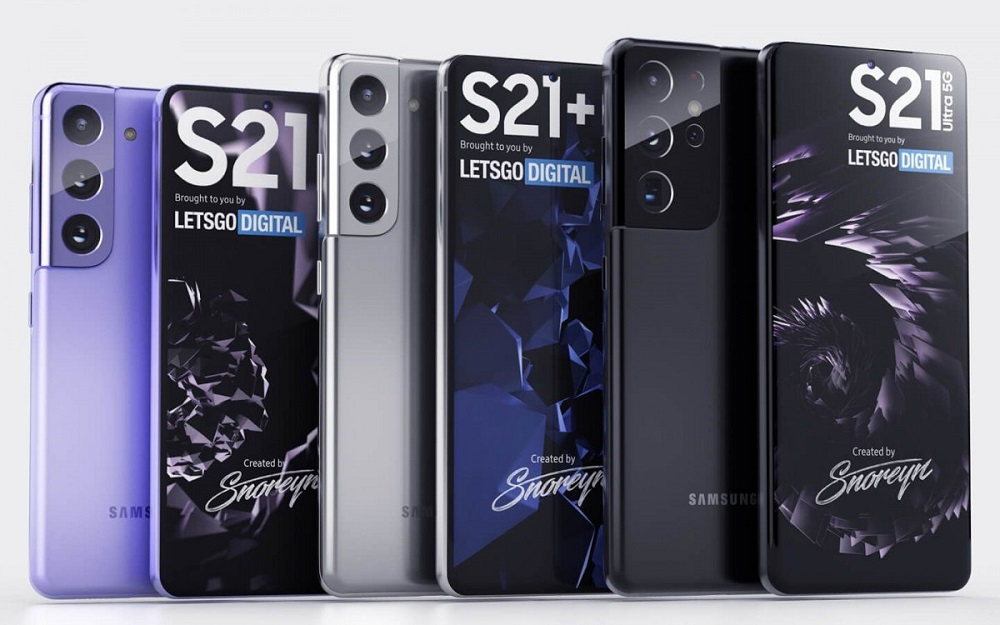 Samsung Galaxy S21, Samsung Galaxy S21 series: Προστασίες οθόνης φανερώνουν ελάχιστα bezel