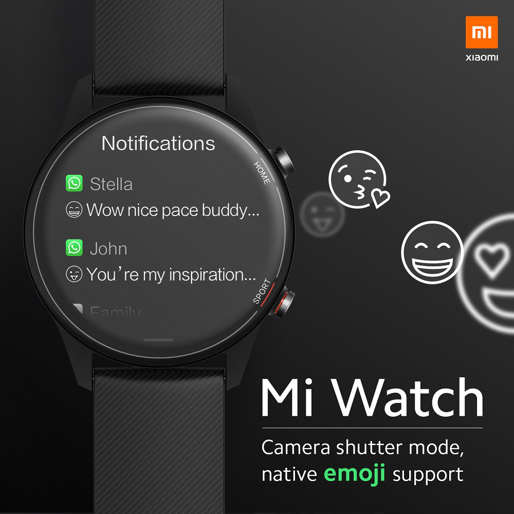 Xaiomi Mi Watch, Xiaomi Mi Watch: Με 117 επιλογές άσκησης και 16 ημέρες μπαταρία