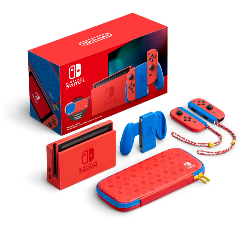 , Συλλεκτικό Nintendo Switch Mario Red & Blue Edition