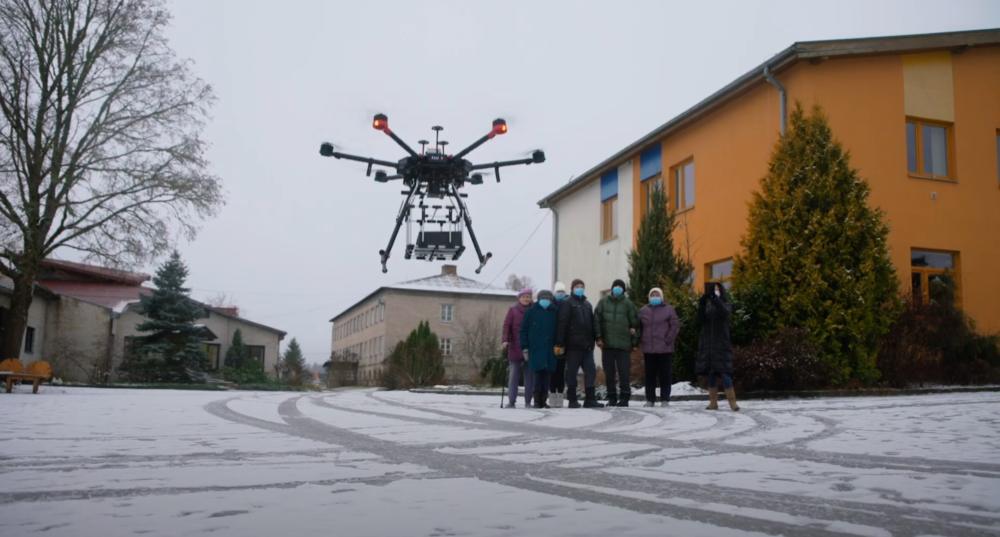 , Στη Λετονία πραγματοποιήθηκε η πρώτη παράδοση αγαθών με drone