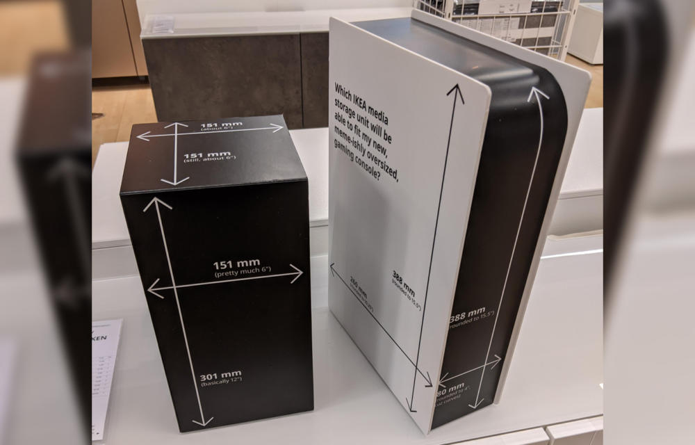 PlayStation 5, IKEA: Βοηθά στην τοποθέτηση των PlayStation 5 και Xbox Series X με ομοιώματα