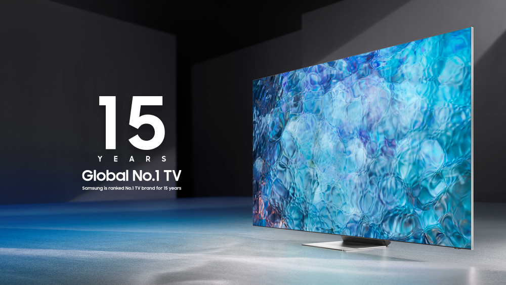 , Η Samsung παραμένει ο No.1 κατασκευαστής τηλεοράσεων παγκοσμίως για 15η συνεχή χρονιά