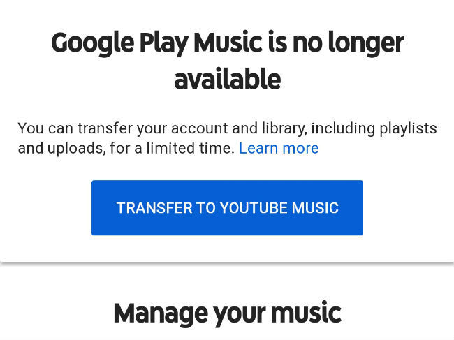 , Τέλος το Google Play Music. Πως να μην χάσετε τη μουσική σας;