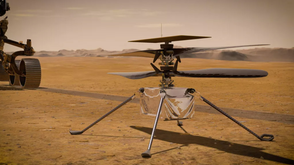 Ingenuity, Επικοινώνησε με την Γη το ελικόπτερο Ingenuity που βρίσκεται στον πλανήτη Άρη