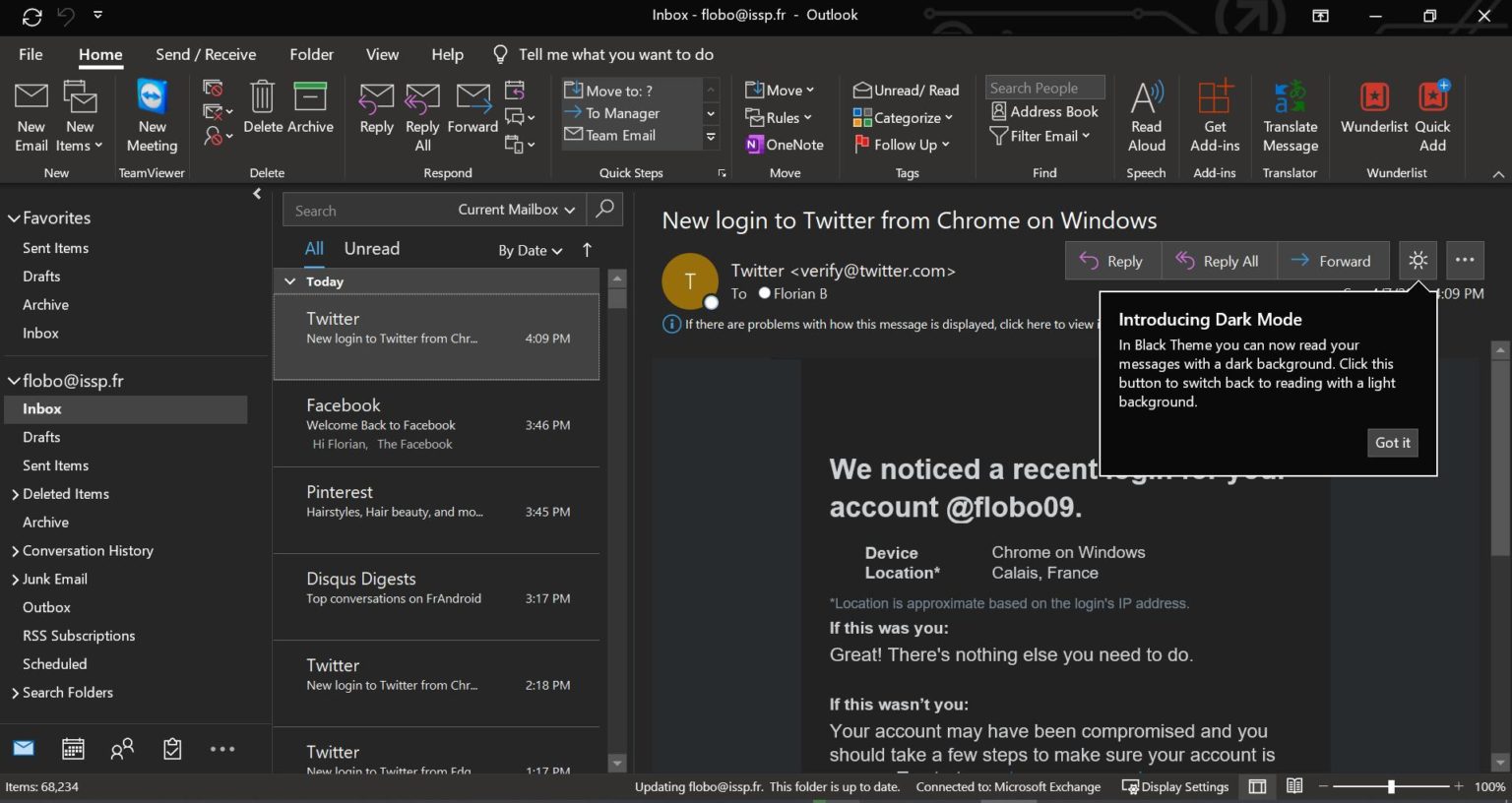 Office 365 Dark Theme Techblog Gr   Dark Mode Office 1536x816 