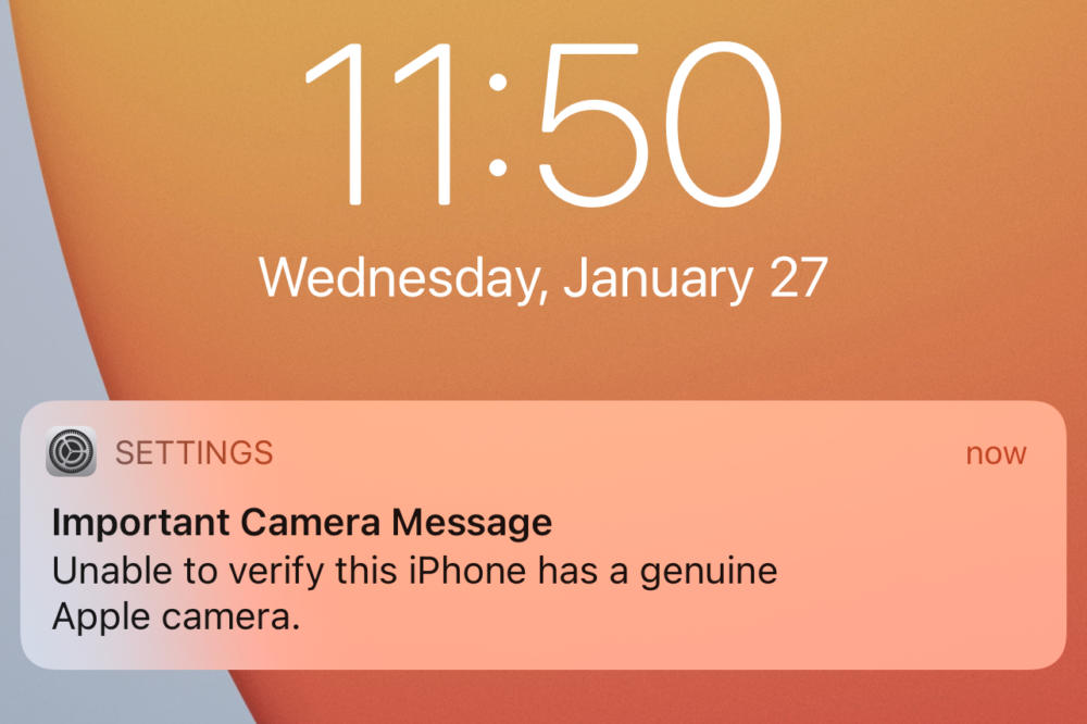 , iPhone 12: Προειδοποιητικό μήνυμα στα εκτός δικτύου Apple επισκευασμένα