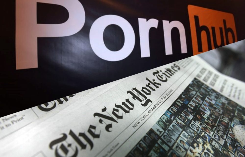 , Οι New York Times καταγγέλουν το PornHub για σκληρό υλικό παιδικής πορνογραφίας