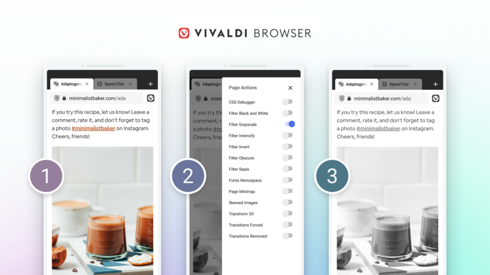 , Με τον Vivaldi Browser για Android αλλάζεις τα sites όσο θες