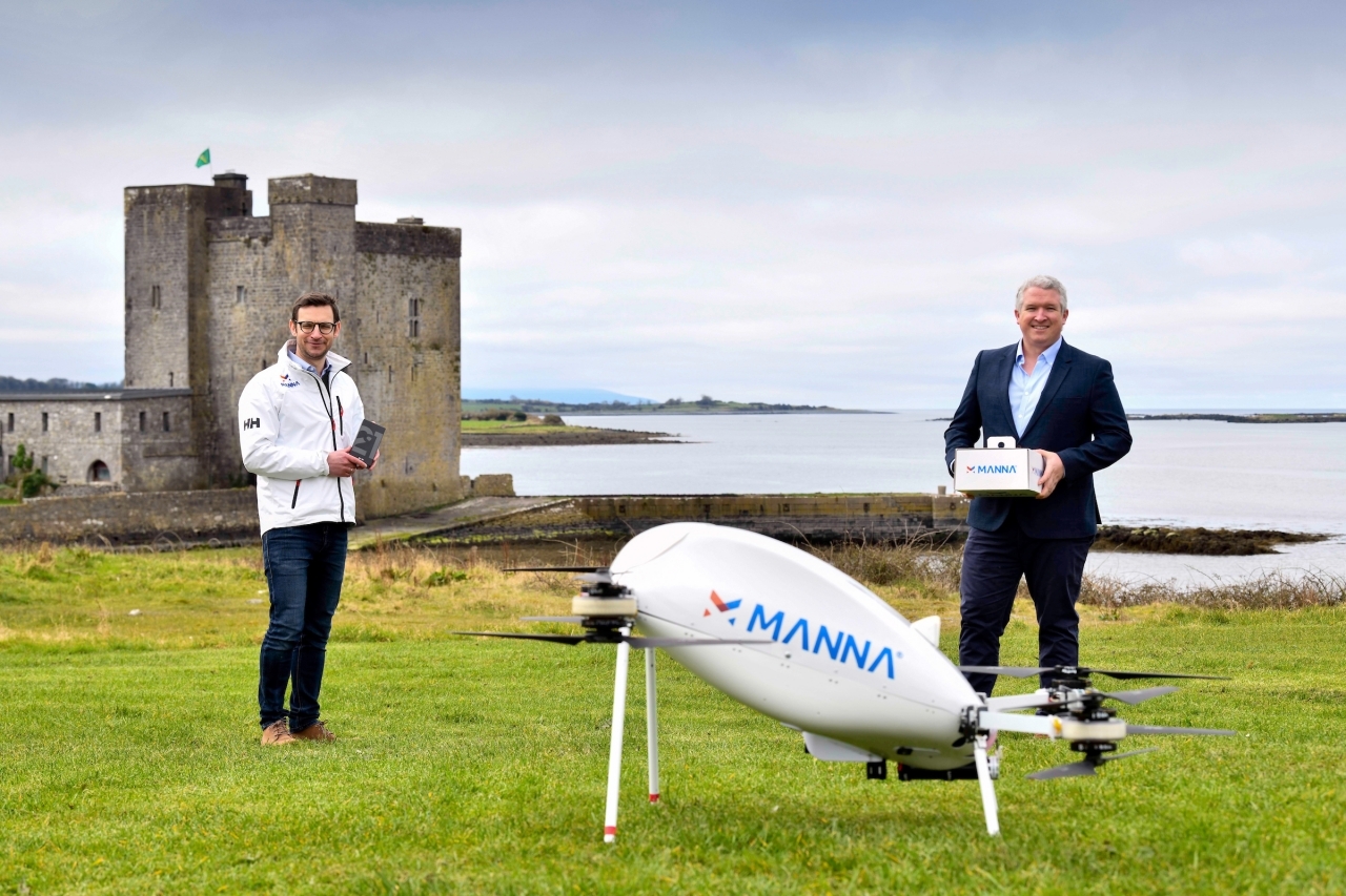 , H Samsung στέλνει με drones τα προϊόντα της στην Ιρλανδία