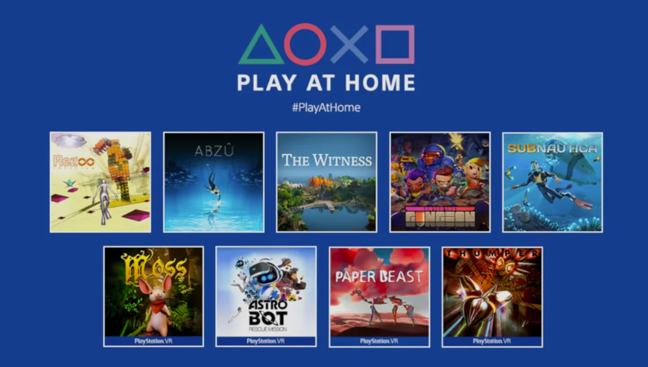 , Play at Home: Δωρεάν παιχνίδια για ολους τους κατόχους PlayStation