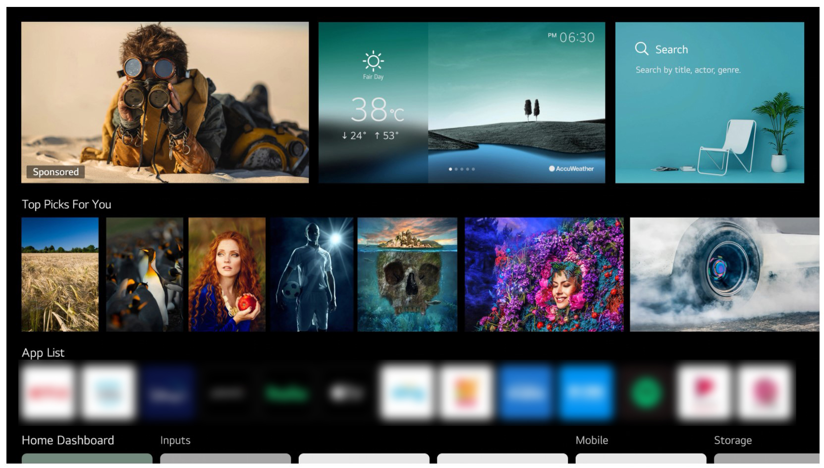 , Το νέο Home Dashboard του WebOS 6.0 στις νέες τηλεοράσεις LG με ThinQ AI