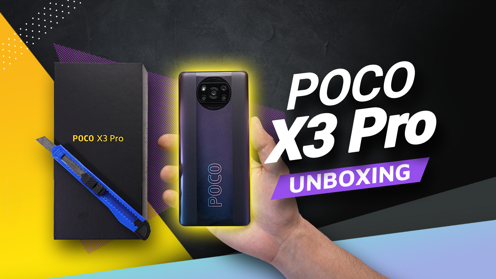 , POCO X3 Pro unboxing με το Μαγικό Κοπίδι