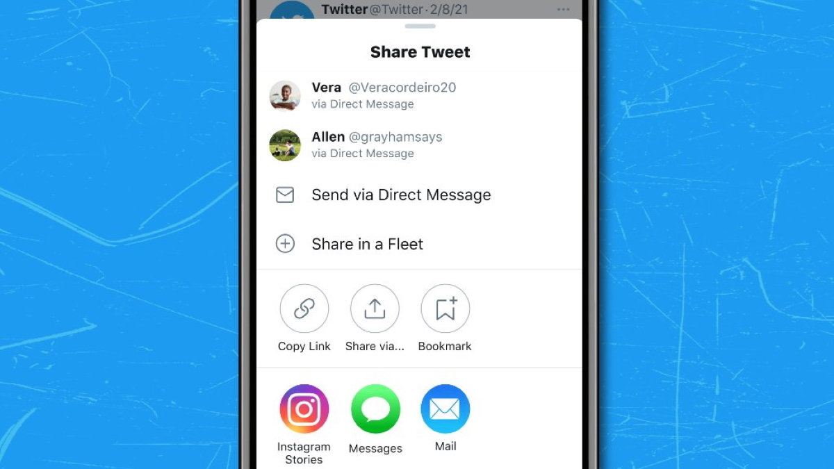 , Twitter στο iOS: Διαμοιρασμός tweets ως stories στο Instagram
