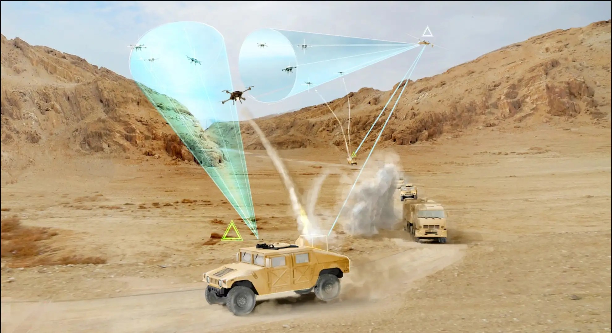 , Αντίμετρα για σμήνη drones ετοιμάζει ο αμερικανικός στρατός