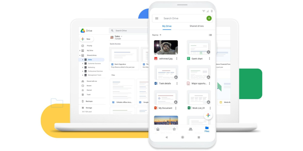 , Google Drive: Tο πρώτο app με το Splash screen του Android 12