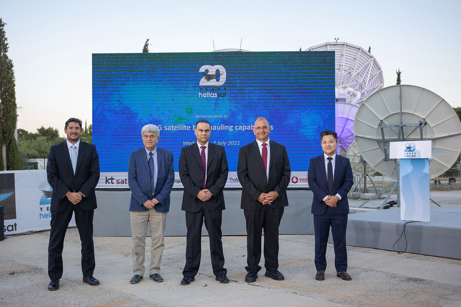 , Η Hellas Sat  πραγματοποιεί δορυφορική διασύνδεση Δικτύων 5G