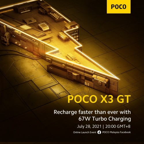 , Poco X3 GT: Θα έχει πολύ γρήγορη φόρτιση στα 67W