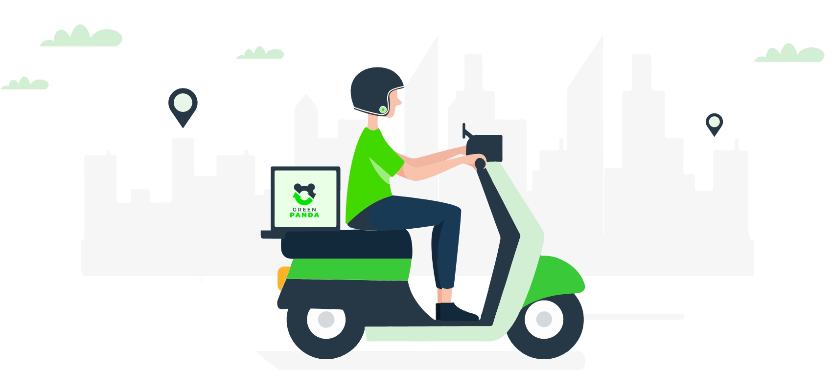 , Green Panda Scooter: Πούλα το smartphone σου από την άνεση του σπιτιού σου