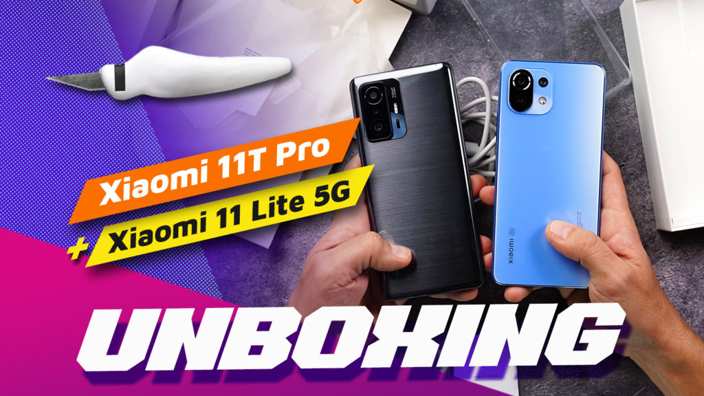 , Xiaomi 11T Pro unboxing και bonus unboxing 11 Lite 5G NE