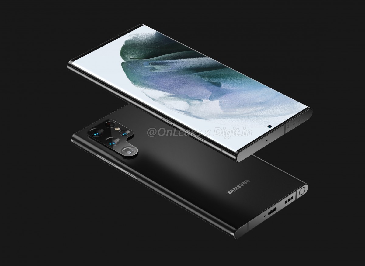 , Samsung Galaxy S22 Ultra: Εμφανίζεται σε νέα, αναλυτικά renders