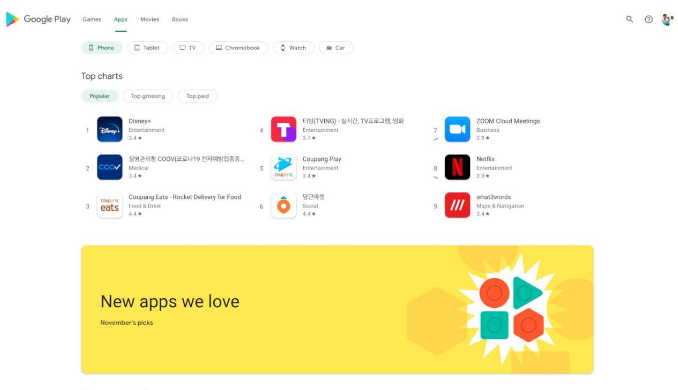 , To Google Play Store θα μοιάζει περισσότερο με την εφαρμογή για κινητά