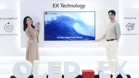 Η LG λέει ότι η τεχνολογία OLED EX επόμενης γενιάς προσφέρει βελτιωμένη φωτεινότητα και ακρίβεια