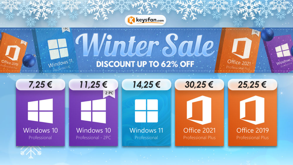 , Αποκτήστε δημοφιλές λογισμικό όπως Windows και Office με τιμές από 7.25 ευρώ