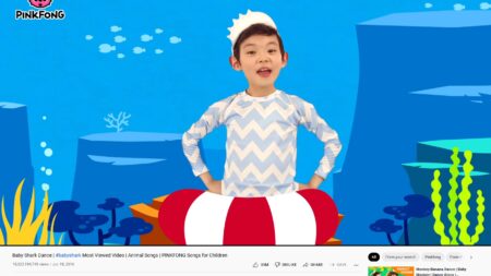 Το «Baby Shark» γίνεται το πρώτο βίντεο στο YouΤube που ξεπερνάει τις 10 δισ. προβολές
