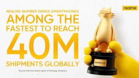 Realme Number series: Αγγίζει τα 40 εκατομμύρια πωλήσεις