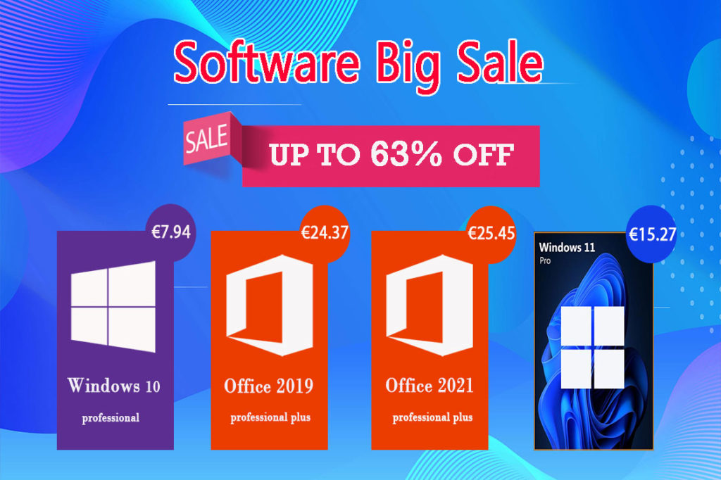 Software, Software Big Sale: Αποκτήστε Windows 11 Pro με €15.27 και Office 2021 Pro με €25.45