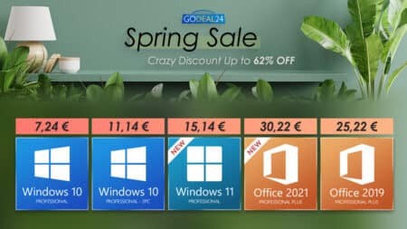 Αποκτήστε Windows από 7.24€ και έως 62% έκπτωση σε δημοφιλές λογισμικό