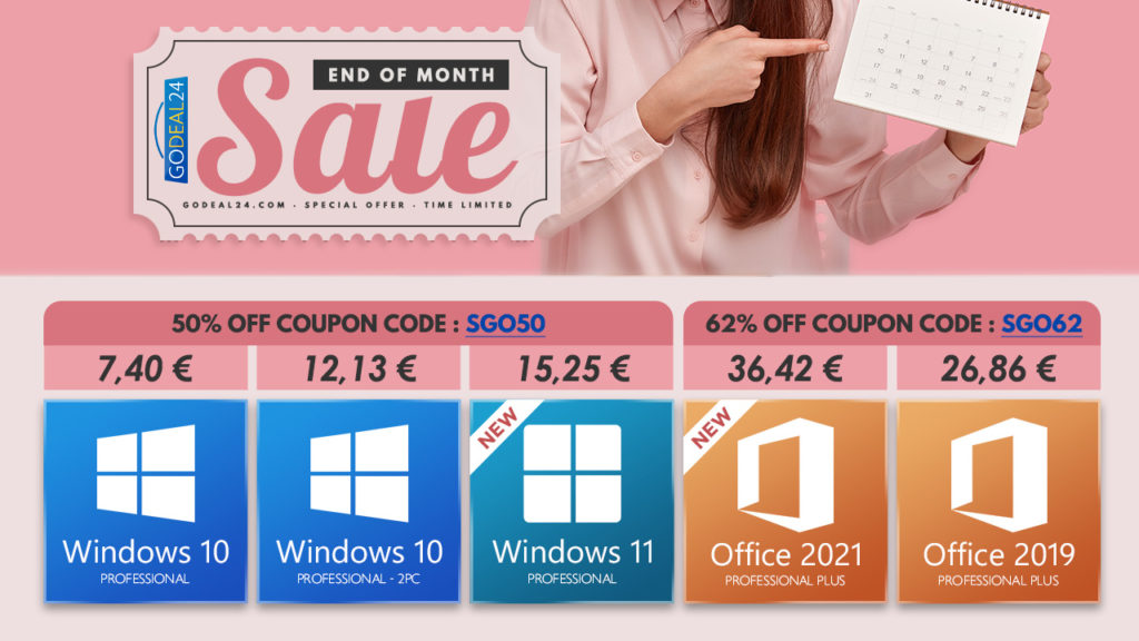 , Αποκτήστε Windows και Office από 6.06€