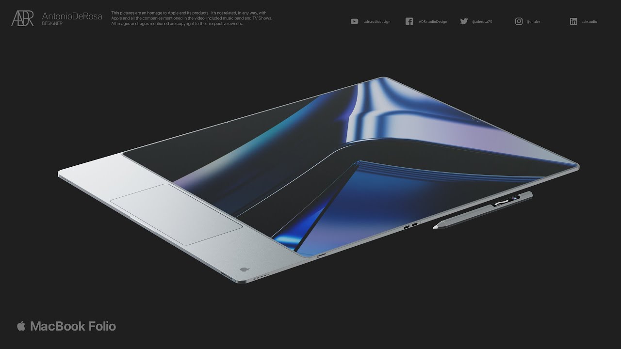 Apple, To foldable της Apple εμφανίζεται σε εντυπωσιακά renders