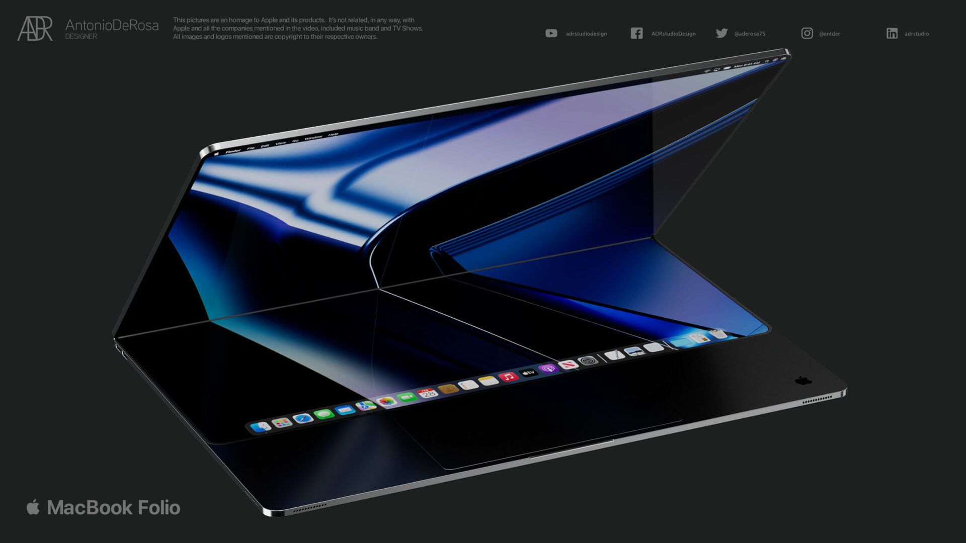 Apple, To foldable της Apple εμφανίζεται σε εντυπωσιακά renders
