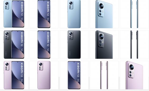 Xiaomi 12, Xiaomi 12 και 12 Pro: Διέρρευσαν εικόνες και τιμές