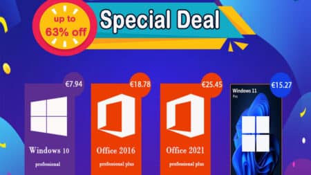 Software Special Deal: Windows 11 Pro με €15.27, Office 2021 Pro με €25.45