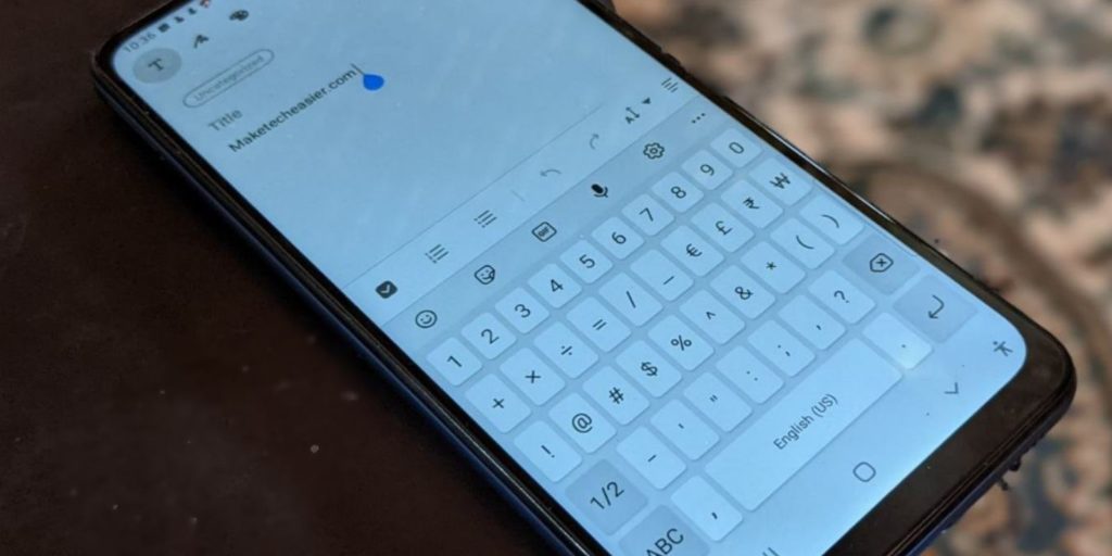 samsung keyboard, Samsung Keyboard: Βελτιωμένη λειτουργία διόρθωσης clipboard και text