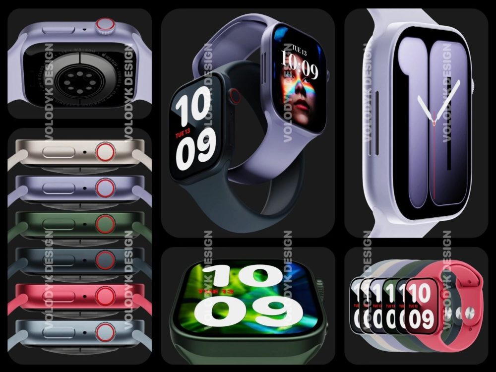 apple watch series 8, Apple Watch Series 8: Εμφανίζεται σε εντυπωσιακά concept renders