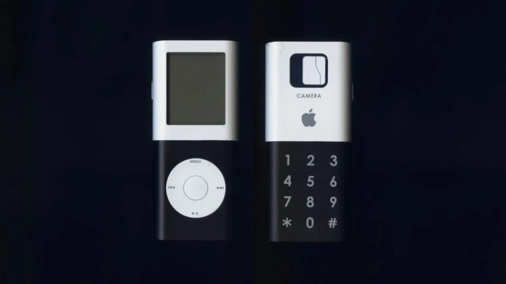 iphone, Το iPhone παραλίγο να έχει το “click wheel” του iPod