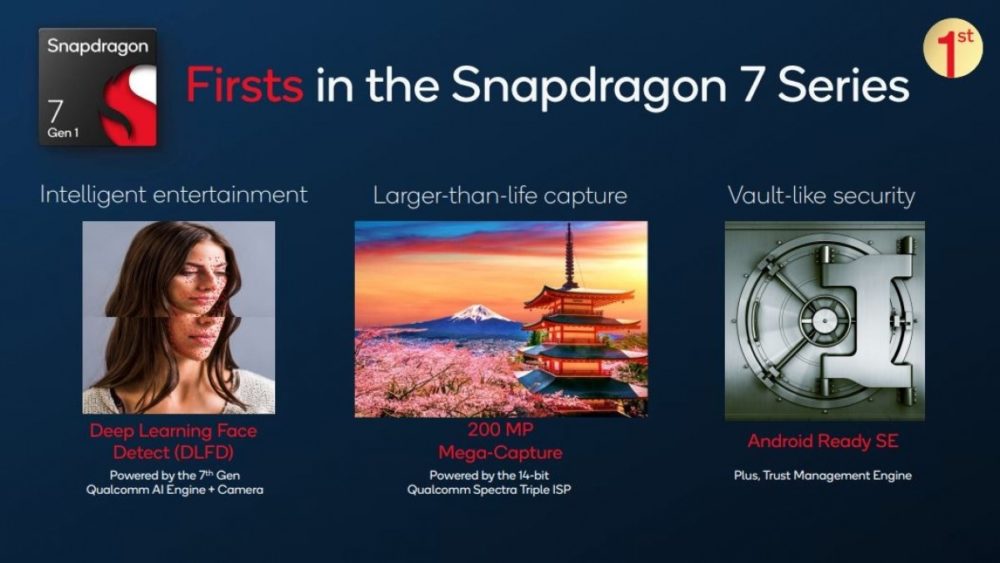 Snapdragon 7 Gen 1, Snapdragon 7 Gen 1: Mais informações