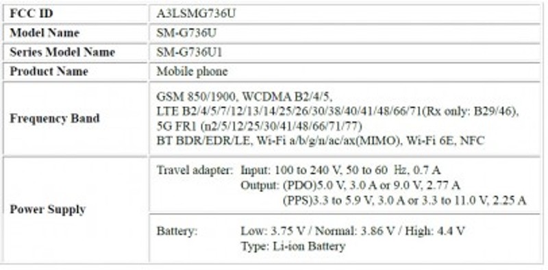 galaxy xcover6 pro, Samsung Galaxy Xcover6 Pro: Εμφανίστηκε στη βάση δεδομένων FCC