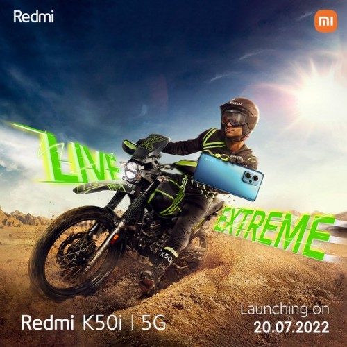 redmi k50i, Το Redmi K50i έρχεται στις 20 Ιουλίου &#8211; Το teaser αποκαλύπτει το σχεδιασμό