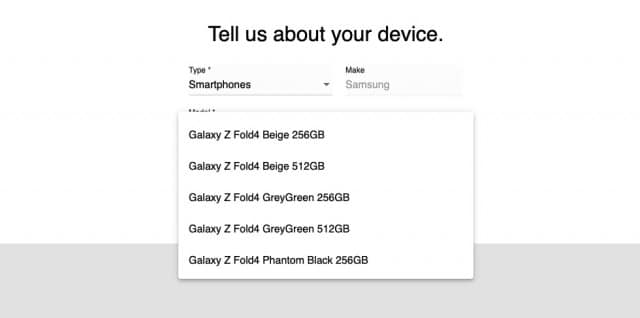 galaxy z flip4, Galaxy Z Flip4: Το Samsung Care+ UK επιβεβαιώνει χρώματα και επιλογές αποθήκευσης
