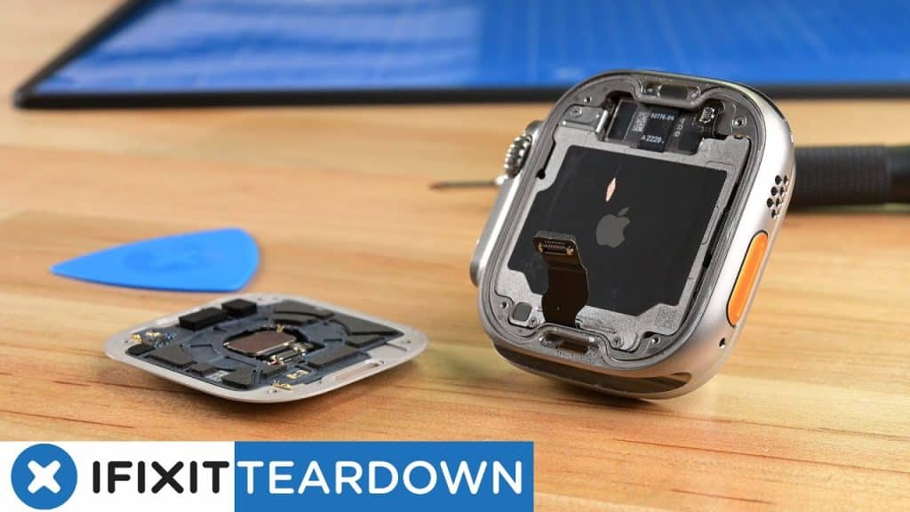 apple watch ultra, Apple Watch Ultra: Τeardown βίντεο του iFixit δείχνει τις δυσκολίες επισκευής