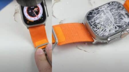 Youtuber τεστάρει την αντοχή του Apple Watch Ultra με σφυρί